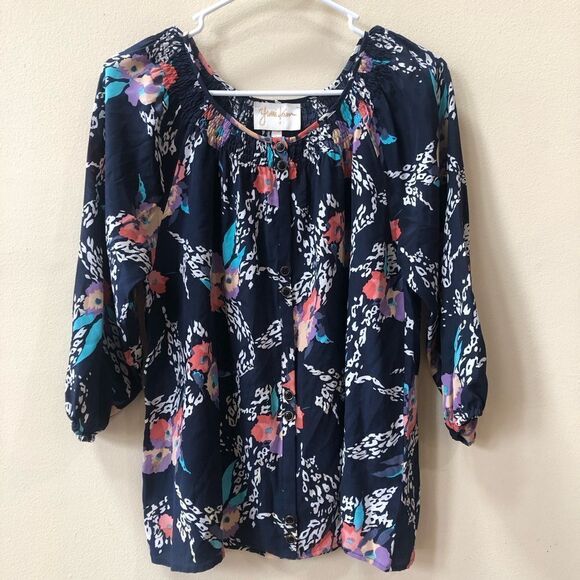 Yumi Kim Silk Top - Picture 1 of 5